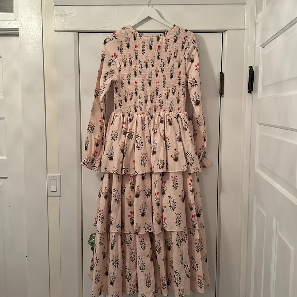 Meadows Floral Printed Tiered Dress - Picture 8 of 10